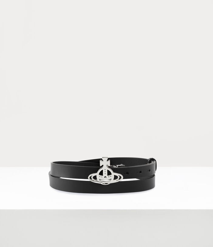 Vivienne Westwood SMALL LINE ORB BUCKLE BELT